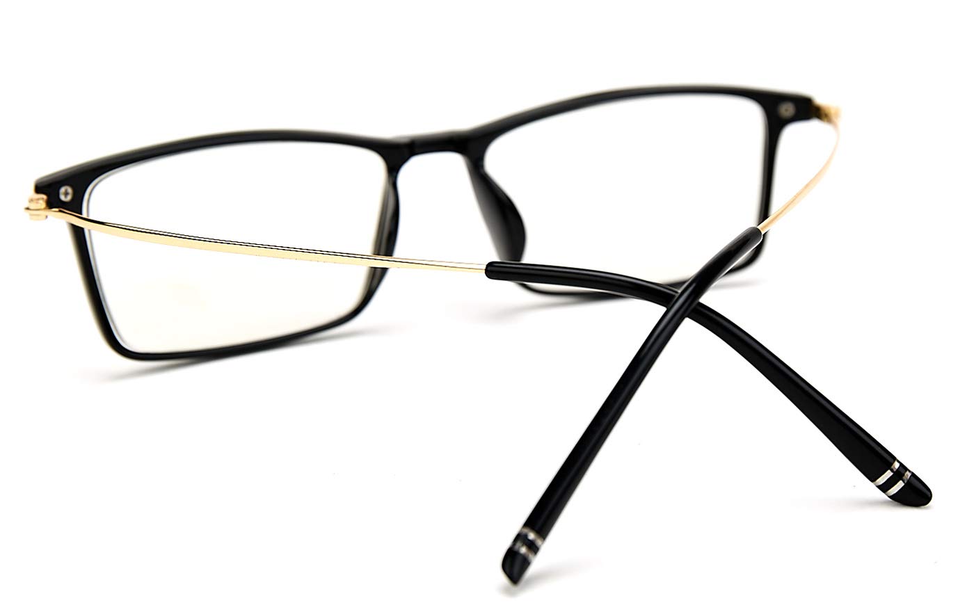 Progressive Multifocal Computer Reading Glasses for Men & Women - Anti-Blue Light Presbyopia Eyewear for Office Work, Gaming & Digital Screen Use
