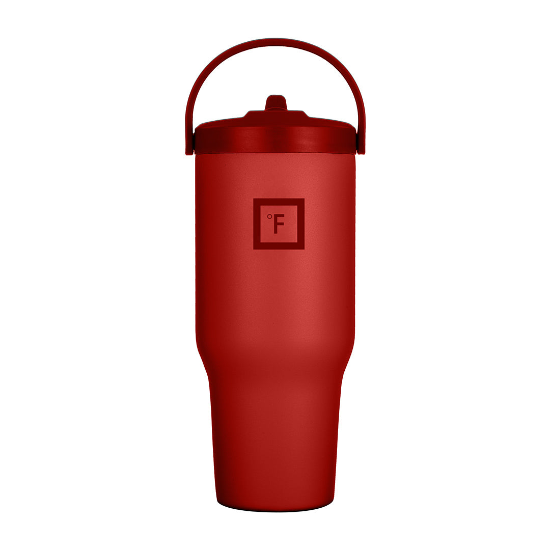 30 Oz Sidekick Insulated Stainless Steel Water Bottle with Straw Lid - Leakproof & Sweatproof - Keep Drinks Cold 24Hrs/Hot 12Hrs - Perfect for Gym, Hiking, Travel & Office Use