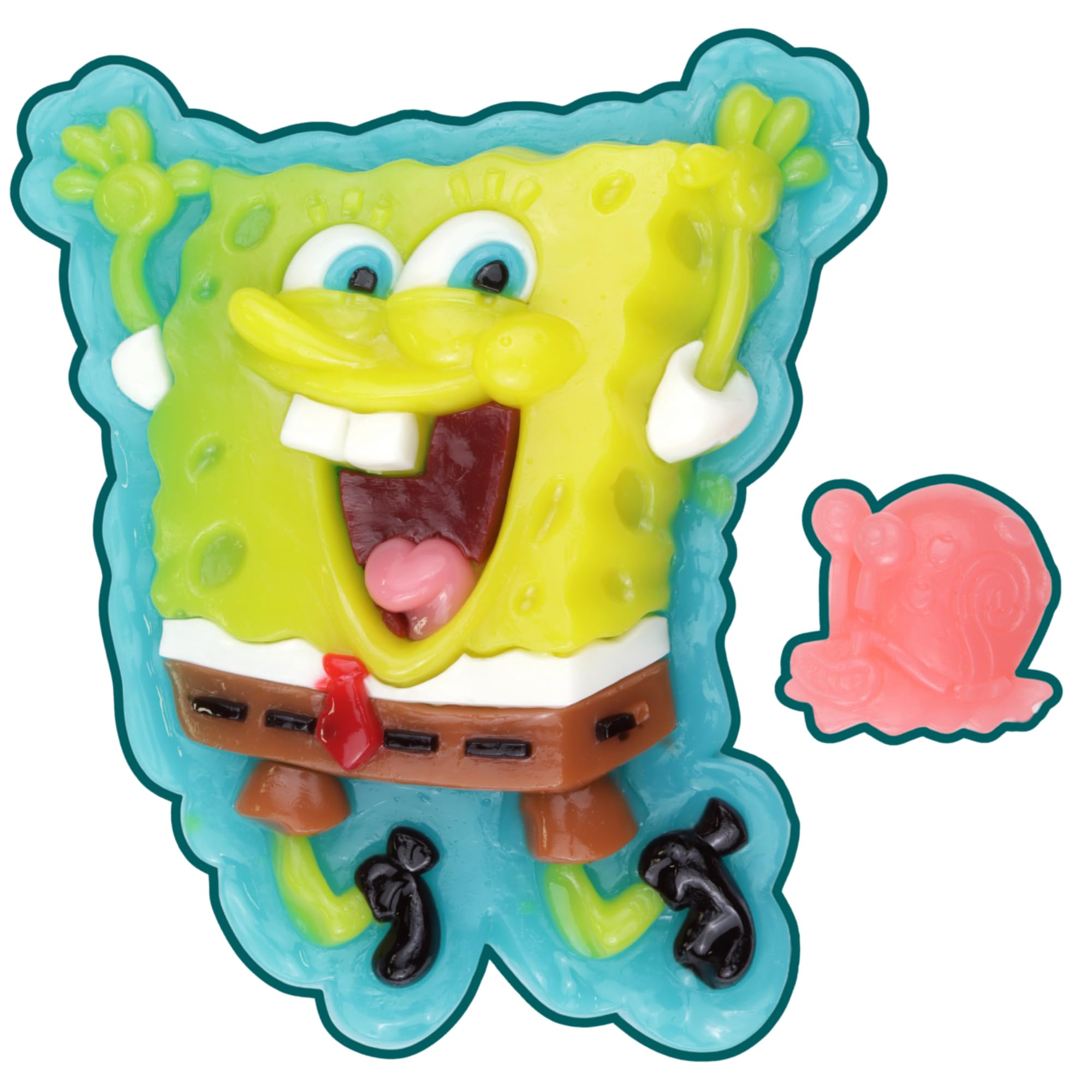 SpongeBob SquarePants Giant Gummy Candy - 6oz Themed Party Treats, Easter Basket Fillers for Kids Birthday & Holiday Celebrations