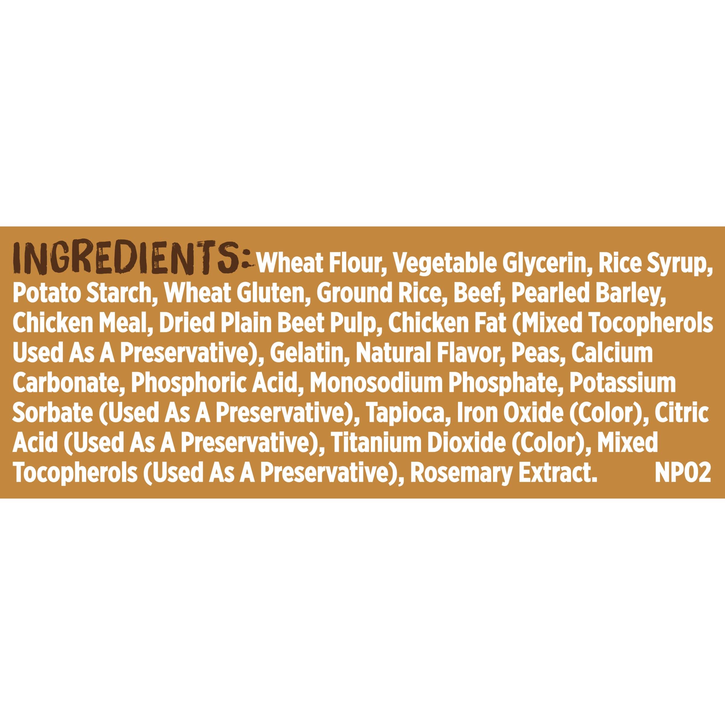 Rachael Ray Nutrish Soup Bones Minis Dog Treats - Beef & Barley Flavor, 6 Mini Bones (Pack of 8) | Healthy Natural Dog Snacks for Training & Rewards | Perfect for Small to Medium Dogs