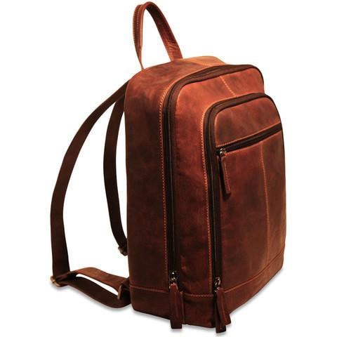 Jack Georges Voyager Laptop Backpack - Stylish & Durable 15.6 Inch Laptop Bag for Work, Travel & College - Water Resistant Business Backpack with USB Charging Port