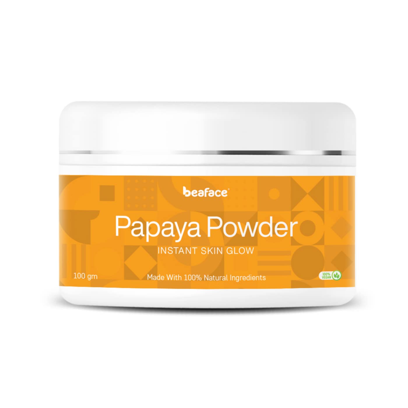 Beaface Combo Pack - 100g Papaya Powder & 100g Multani Mitti for Acne, Pigmentation & Skin Blemishes | Natural Face Mask for Glowing Skin | Perfect for Daily Skincare Routine & Spa Treatments