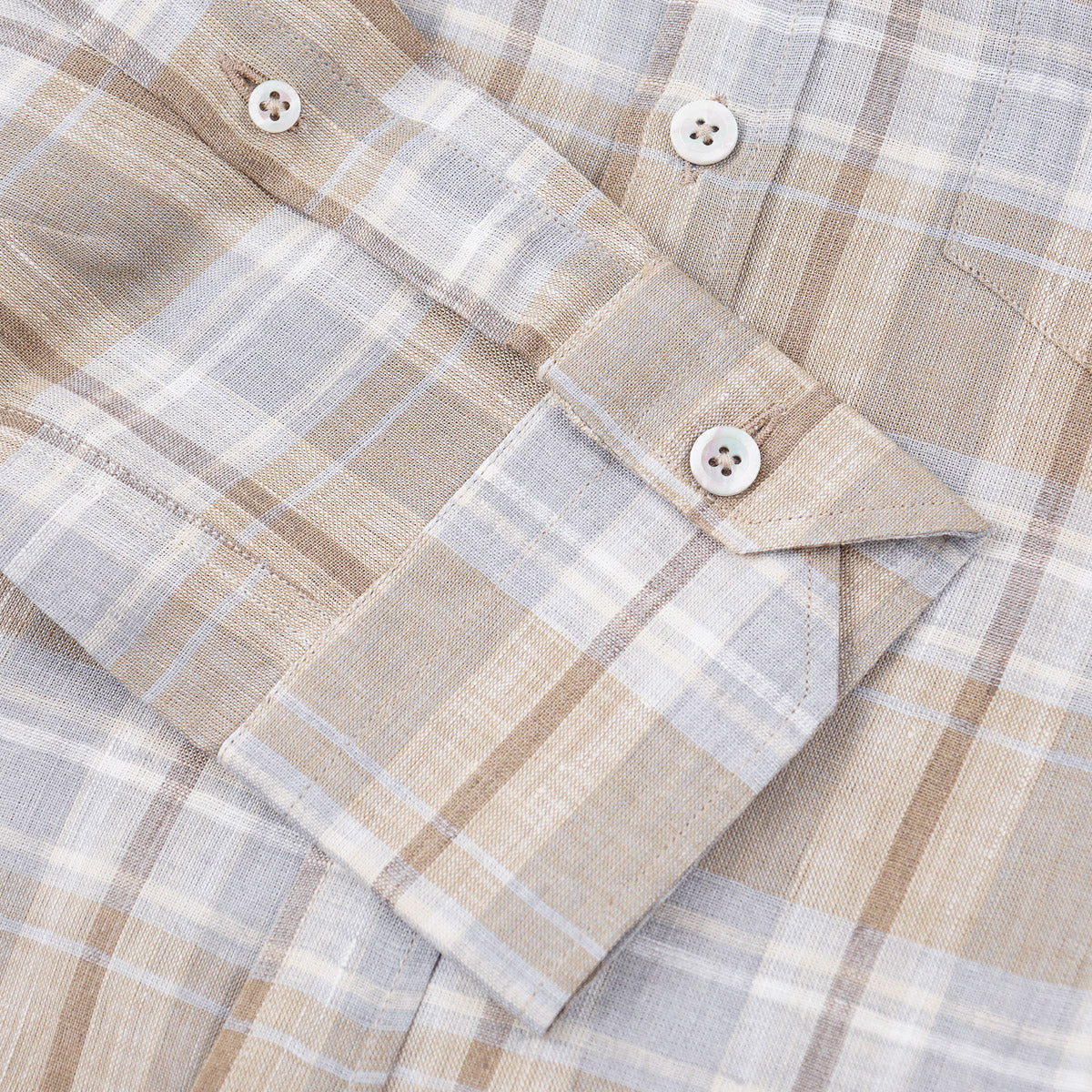 Maurizio Baldassari Premium Woven Linen Shirt for Men - Breathable Summer Casual Button Down Shirt - Perfect for Beach, Vacation & Outdoor Activities
