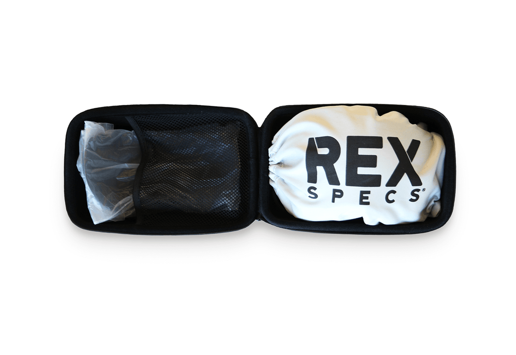 Custom Hard Case for Rex Specs Dog Goggles – Protective Storage with Extra Lens Pocket – Perfect for Travel, Hiking & Outdoor Adventures