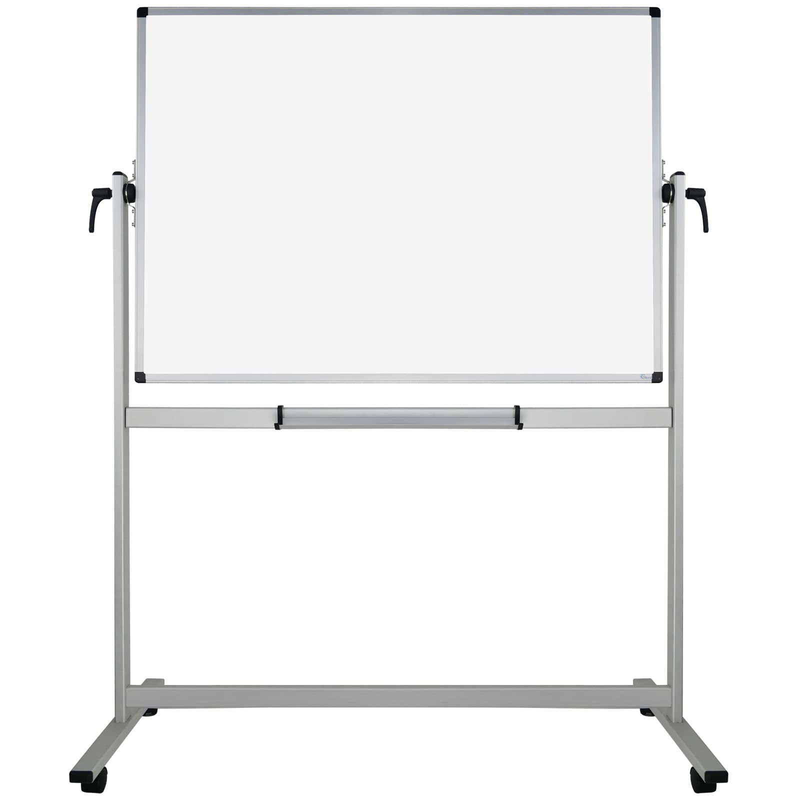 XBoard Magnetic Mobile Whiteboard - 72x38 Inch Double Sided Dry Erase Board with Wheels, Adjustable Height Stand & Aluminum Frame - Perfect for Home, School, Office, Classroom Presentations & Team Brainstorming Sessions