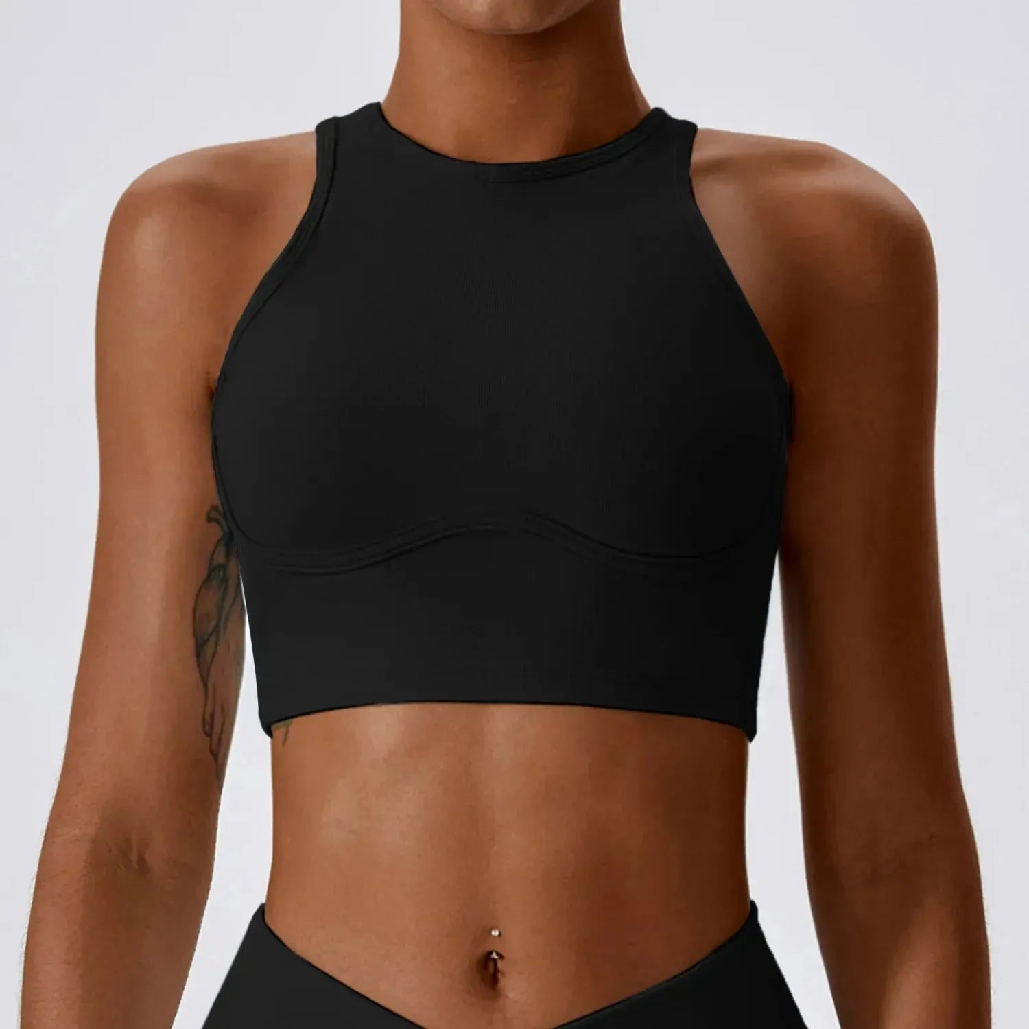 High-Intensity Sports Bras for Women - Seamless Workout Bra with Shockproof Support, Breathable & Moisture-Wicking for Running, Yoga, Gym - Perfect for High-Impact Workouts & Active Lifestyles