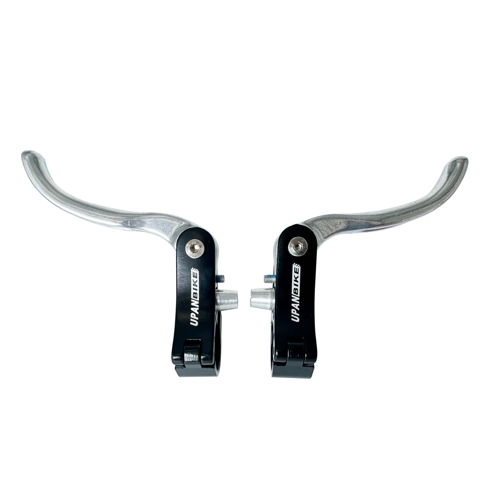 UPANBIKE Road Bike Brake Lever Set - Aluminum Alloy 22.2mm Dual Brake Levers for Fixie & Road Bikes - Perfect for Urban Commuting & Performance Cycling