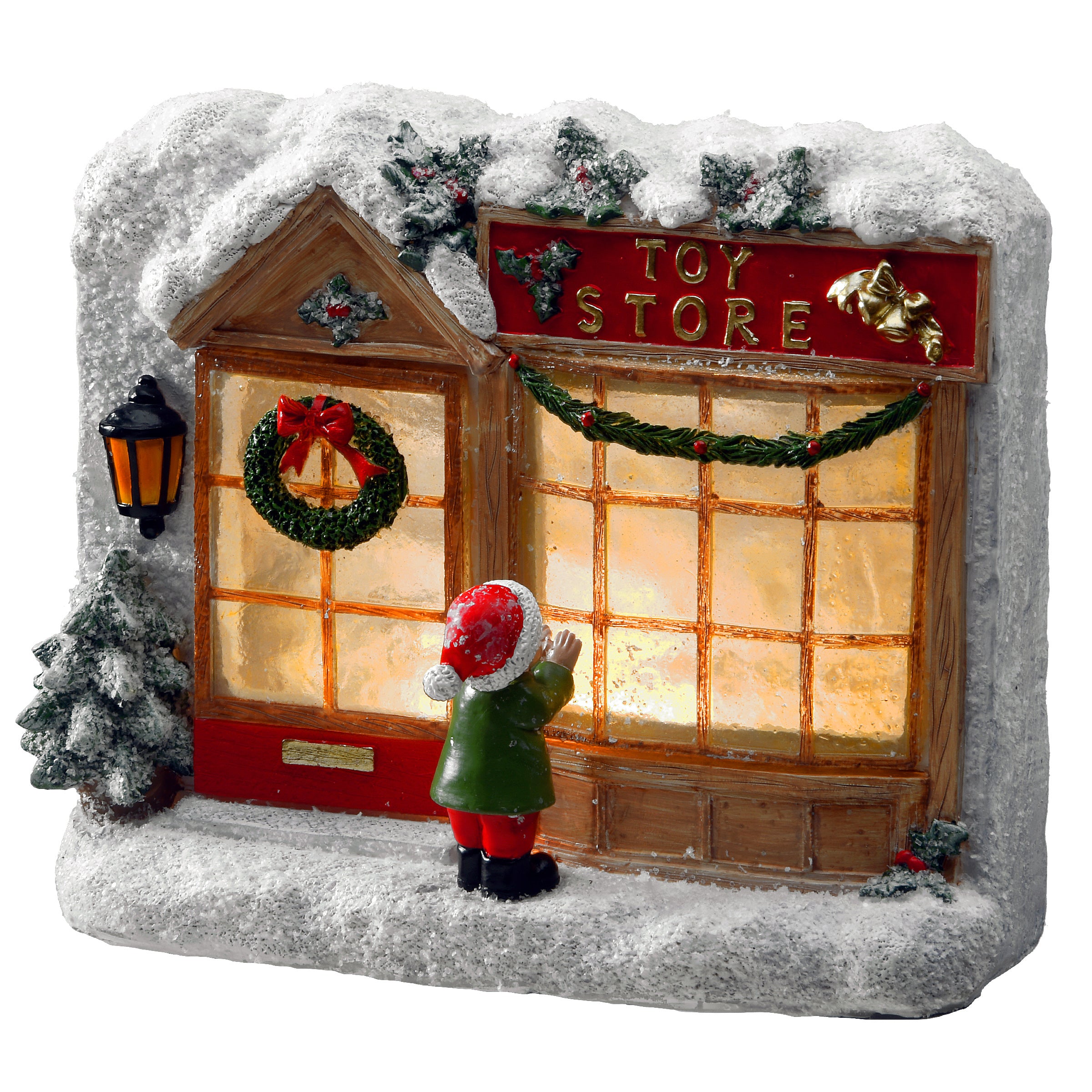 7 Inch Toy Storage House with LED Lights - Perfect for Kids' Room Organization & Playroom Decor