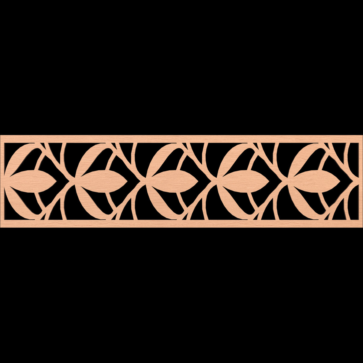 Salem Fretwork Moulding - Decorative Wood Trim for Home Interior & Furniture Design | Perfect for DIY Projects, Wall Accents, and Cabinet Embellishments