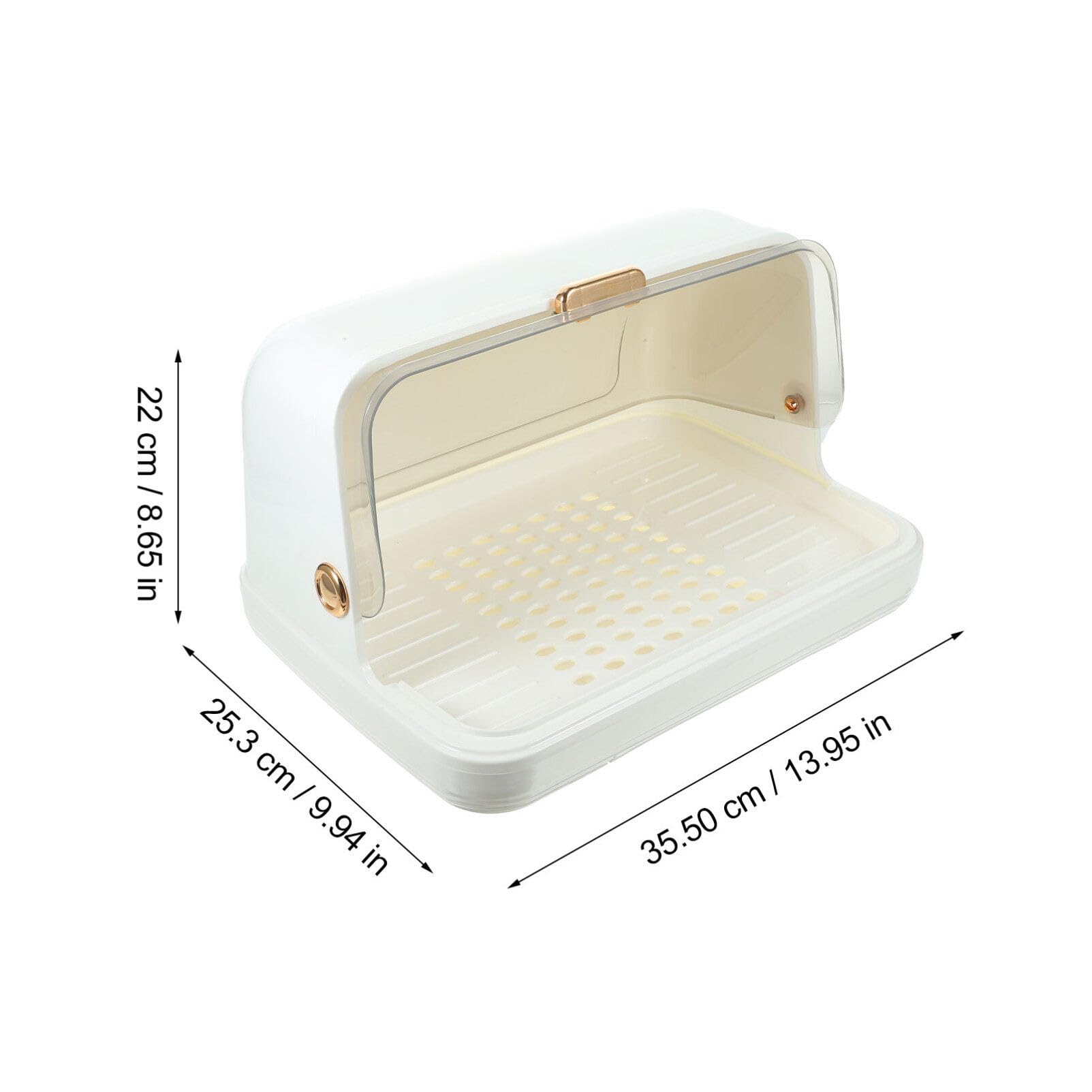Alipis Baby Bottle Drying Rack with Drainer & Lid - Portable Cutlery Organizer, Kitchen Plate & Cup Holder, White | Perfect for Baby Bottle Sterilization, Dish Drying & Utensil Storage