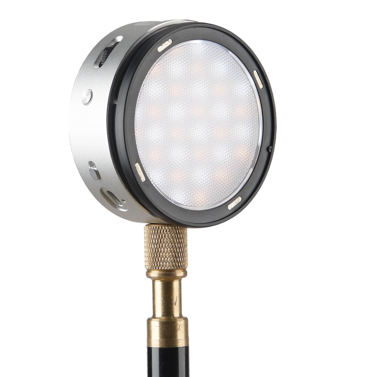 R1 Round RGB LED Light - Creative Compact & Lightweight Design for Home Decor, Gaming Setup, and Party Lighting