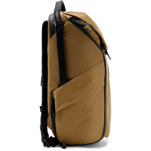 Peak Design Everyday Backpack 20L V2 - Durable Coyote Brown Camera Backpack for Photographers & Travel | Waterproof Laptop Daypack for Hiking, Commuting & Work