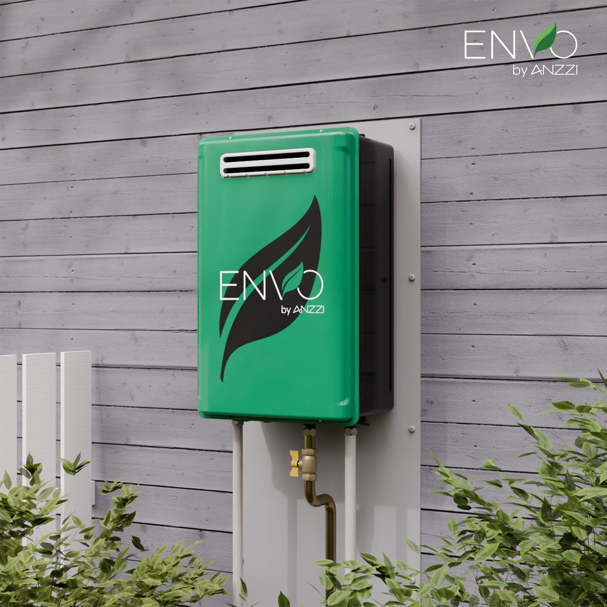 Anzzi Envo 8.4 GPM 199,000 BTU Tankless Propane Gas Water Heater for Outdoor Use - 120V Electric Ignition - Perfect for RV, Camping, Pool & Patio Heating