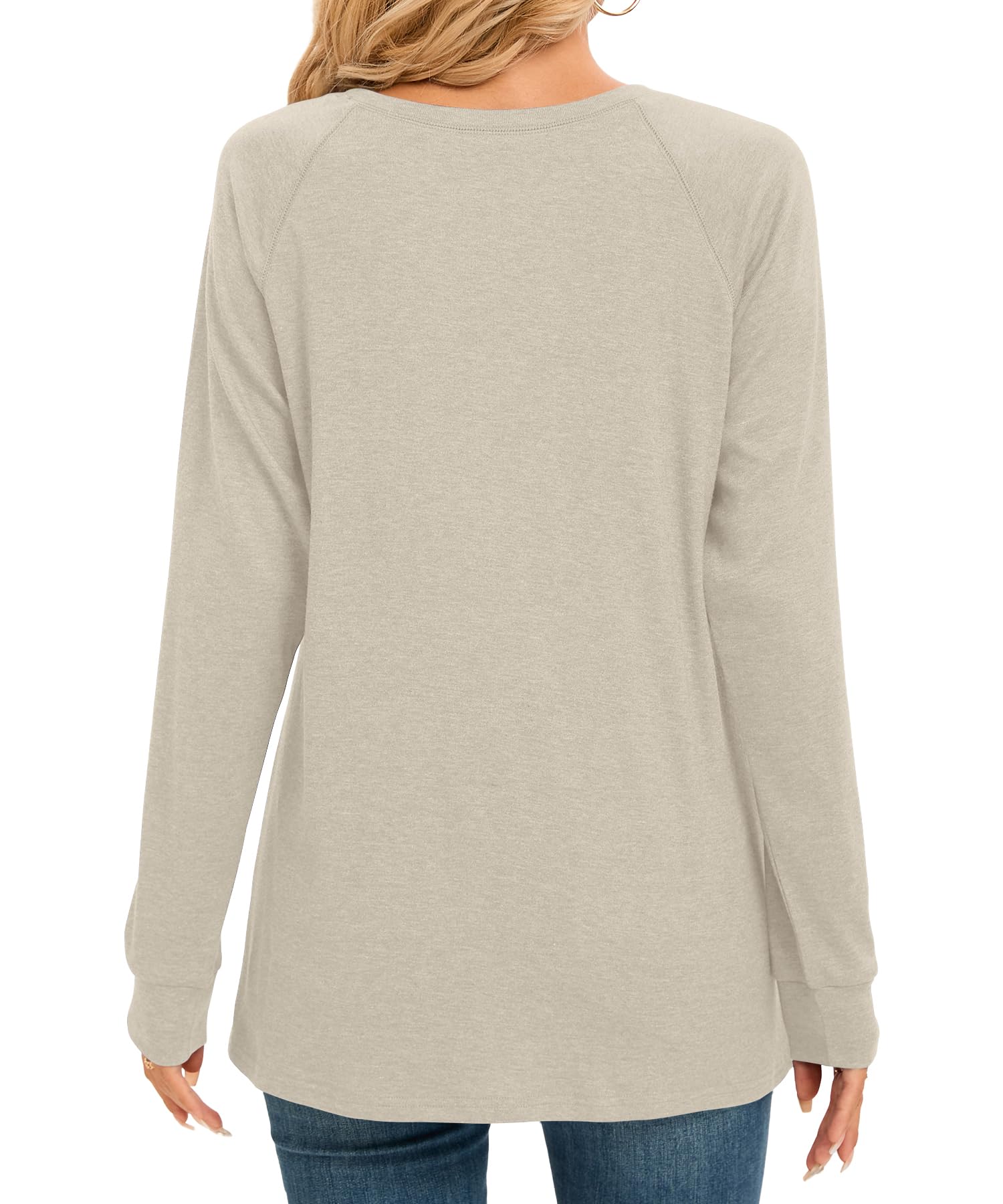Women's Long Sleeve Casual Blouse - Fashion Pleated Tunic Top for Work, Office & Everyday Wear | Elegant Dressy Shirt for Fall & Winter Outfits