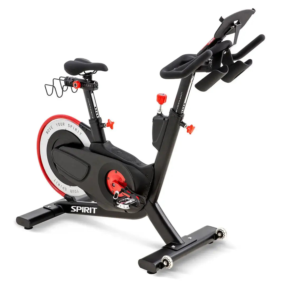 Spirit SB850 Commercial Indoor Exercise Bike - Heavy Duty Stationary Bike for Home & Gym Workouts - Perfect for Cardio Training, Spin Classes & Indoor Cycling