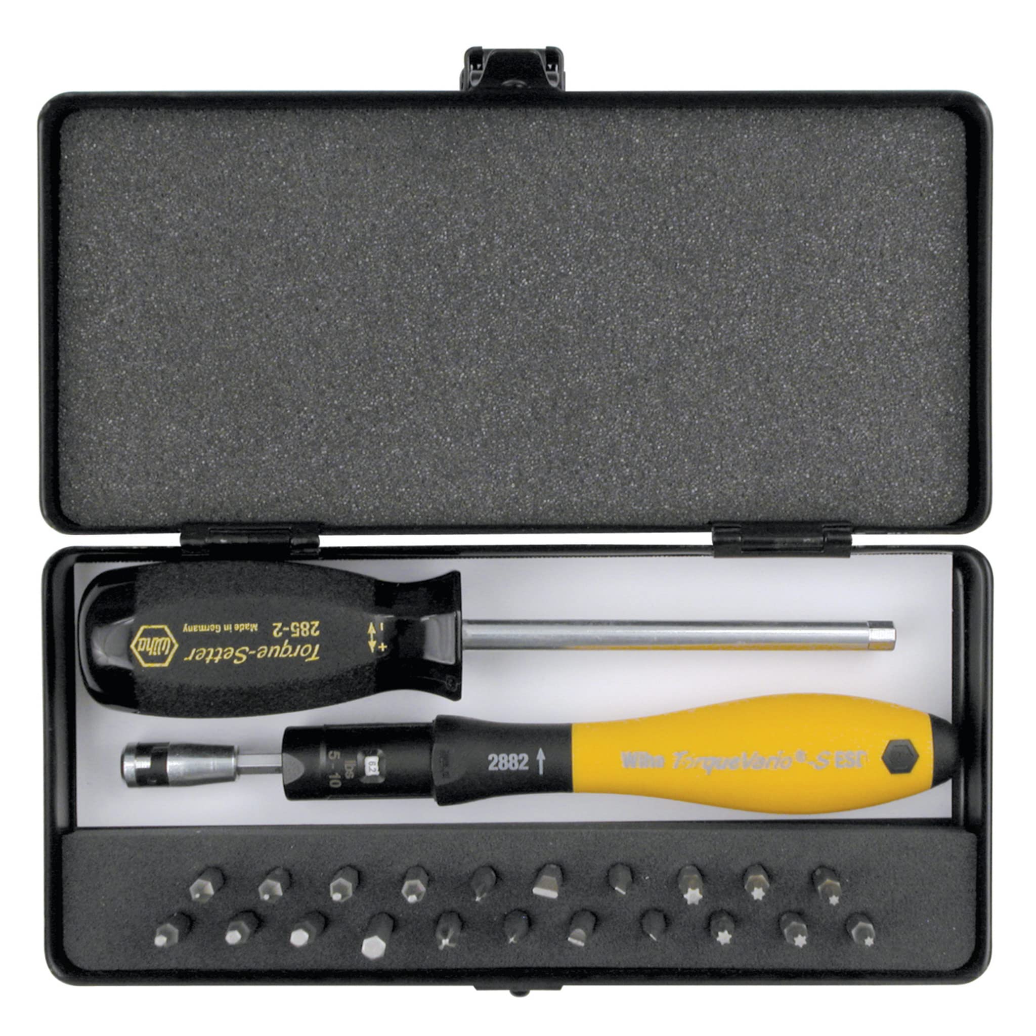 ESD Safe TorqueVario-S Micro Bit Set - 24 Piece Precision Screwdriver Kit for Electronics Repair, Smartphone & Laptop Maintenance | Anti-Static Tools for Circuit Boards, PC Builds & DIY Projects