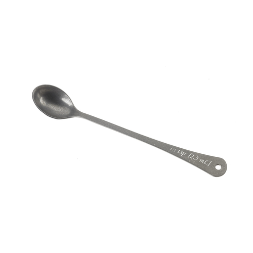 Barfly 0.5 Tsp Measured Bar Spoon - Vintage Stainless Steel Cocktail Mixing Spoon for Bartenders - Perfect for Crafting Martinis, Old Fashioned & Cocktails at Home Bars or Professional Use