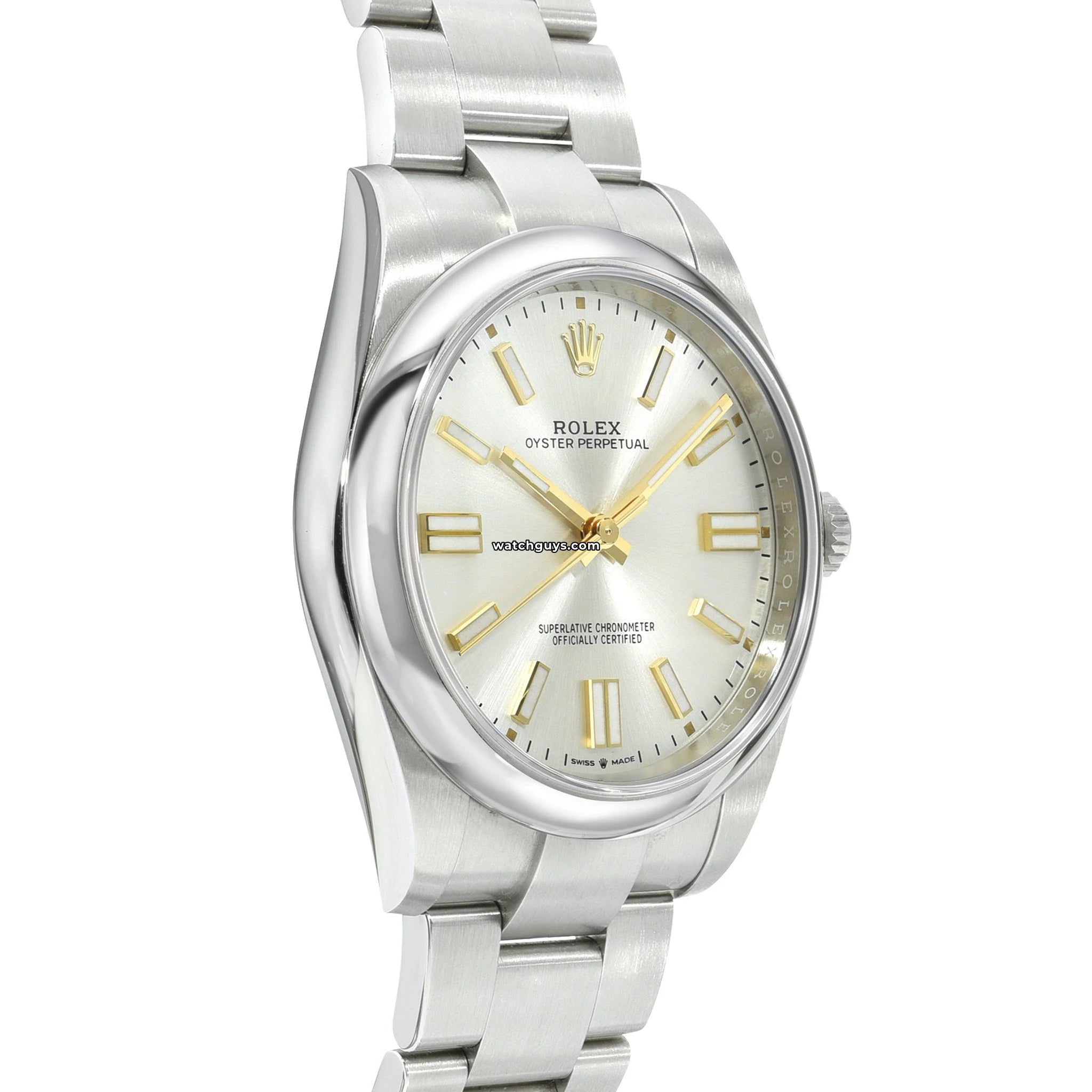 Rolex Oyster Perpetual 124300 Silver Dial Automatic Watch for Men - Luxury Dress & Everyday Timepiece for Business & Special Occasions