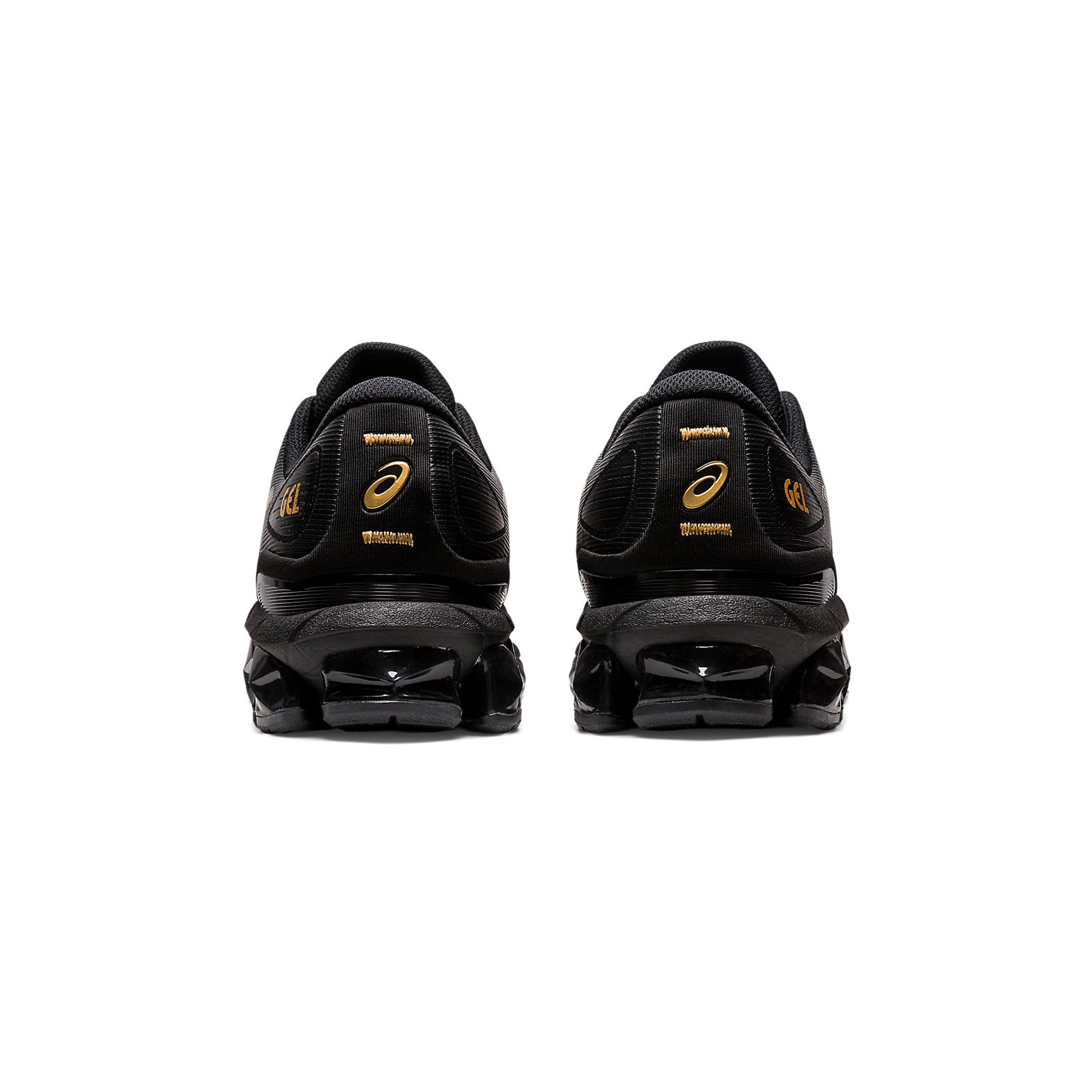 ASICS Gel Quantum 360 VII Running Shoes for Men - Black/Pure Gold - Cushioned Support for Long Distance Running & Gym Workouts
