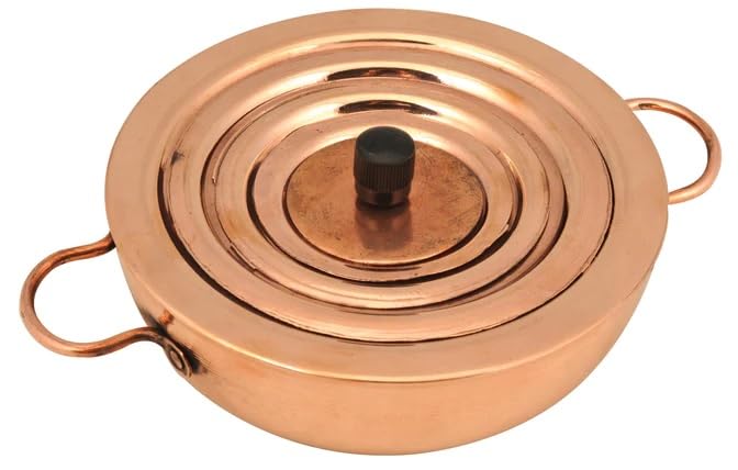 Premium Copper Water Bath Set of 2 - Natural Detox & Skin Rejuvenation for Spa, Facial, and Relaxation at Home