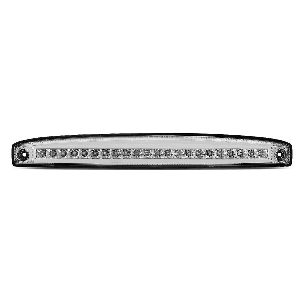 DNA Motoring TGL-DRAM03-LED-CH Full LED Rear Center Tailgate Light Brake Lamp - Compatible with Most SUVs & Trucks for Enhanced Visibility & Safety at Night Driving