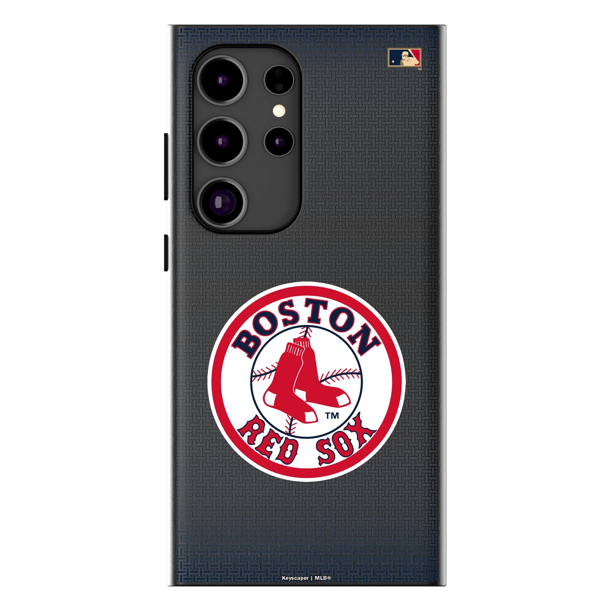 Boston Red Sox 1976-2008 Cooperstown Collection Linen MagSafe Compatible Phone Case for Samsung Galaxy - Perfect for Baseball Fans & Game Day Accessories