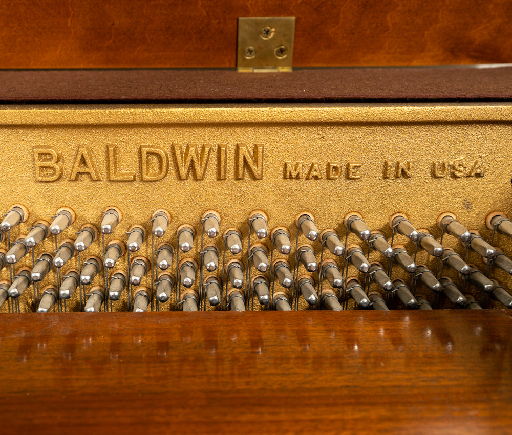 Baldwin 511 Upright Piano in Satin Walnut Finish - Premium Home & Studio Piano for Beginners, Professionals & Music Lovers