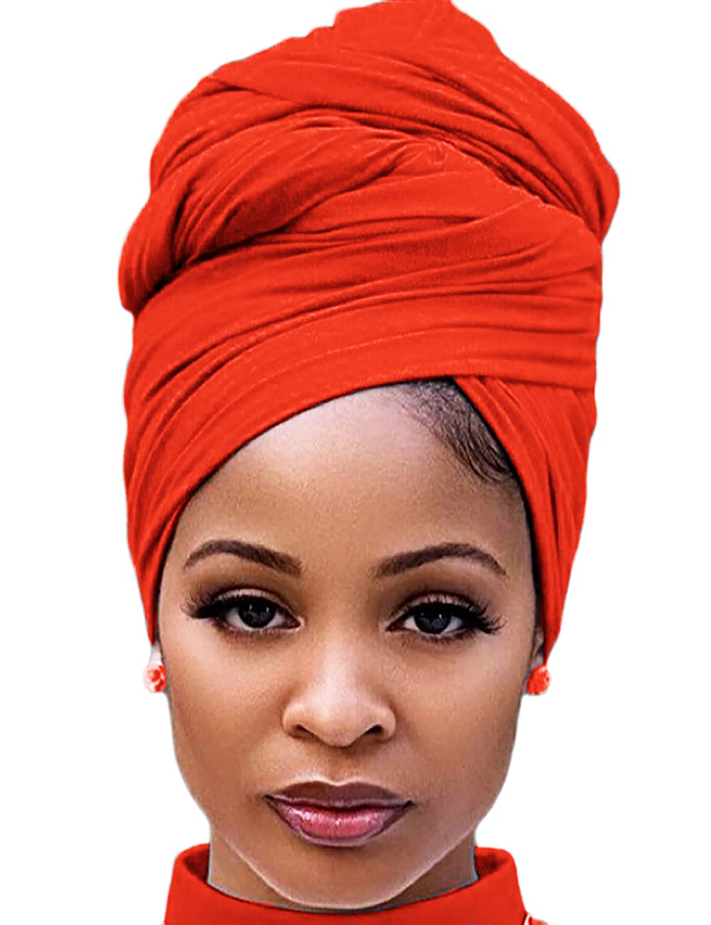 Stylish Harewom Head Wraps for Black Women - Stretchy African Hair Scarves, Turban Headwraps & Jersey Headbands for Natural Hair Protection - Perfect for Everyday Wear, Workouts & Special Occasions