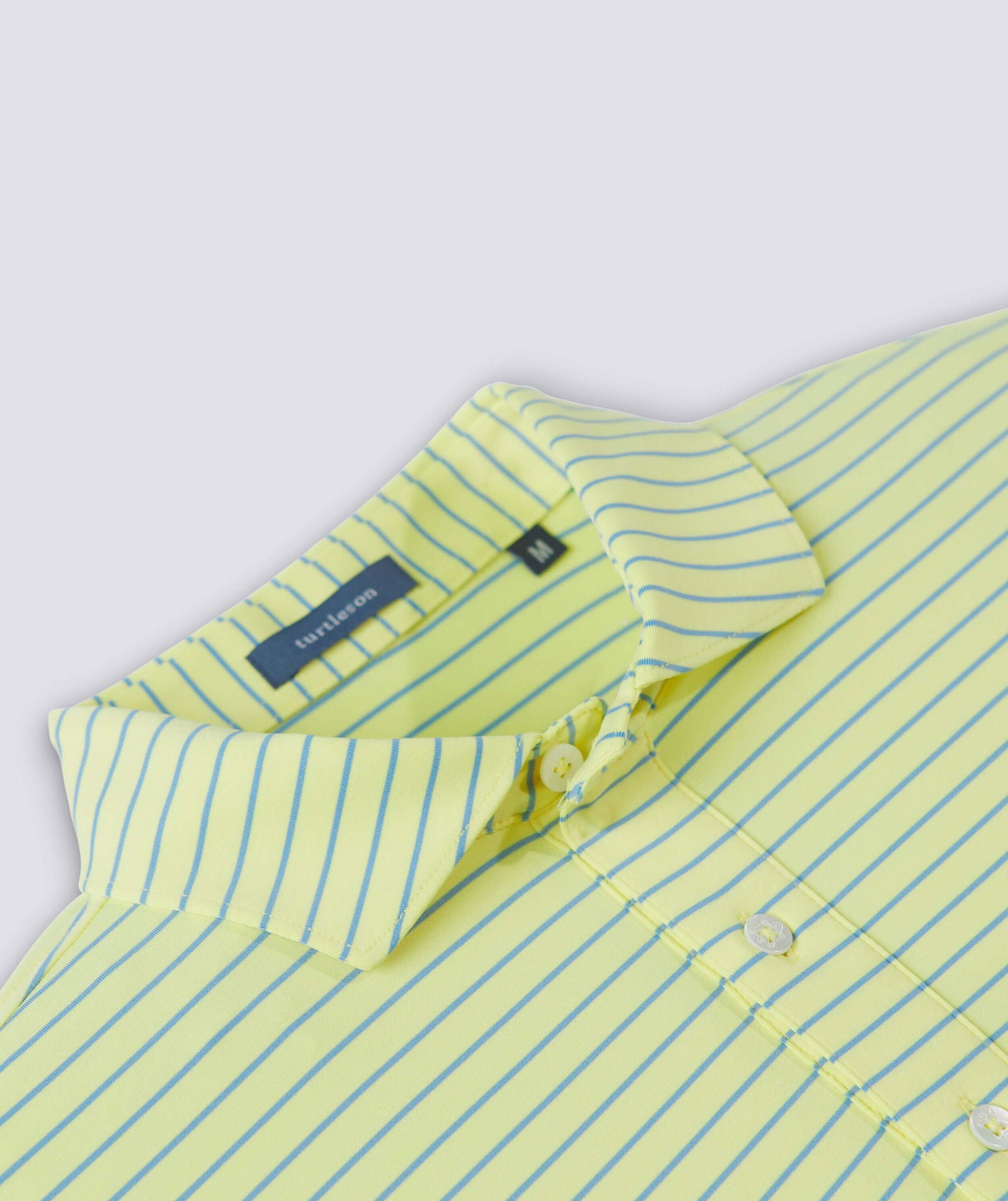 Trey Stripe Performance Polo Shirt for Men - Breathable Quick-Dry Golf & Tennis Polo - Perfect for Sports, Work & Casual Wear