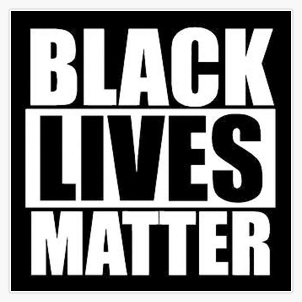 Black Lives Matter Vinyl Bumper Sticker - Waterproof 5 Inch Decal for Cars, Laptops & Windows - Show Your Support with Durable Political Activism Stickers
