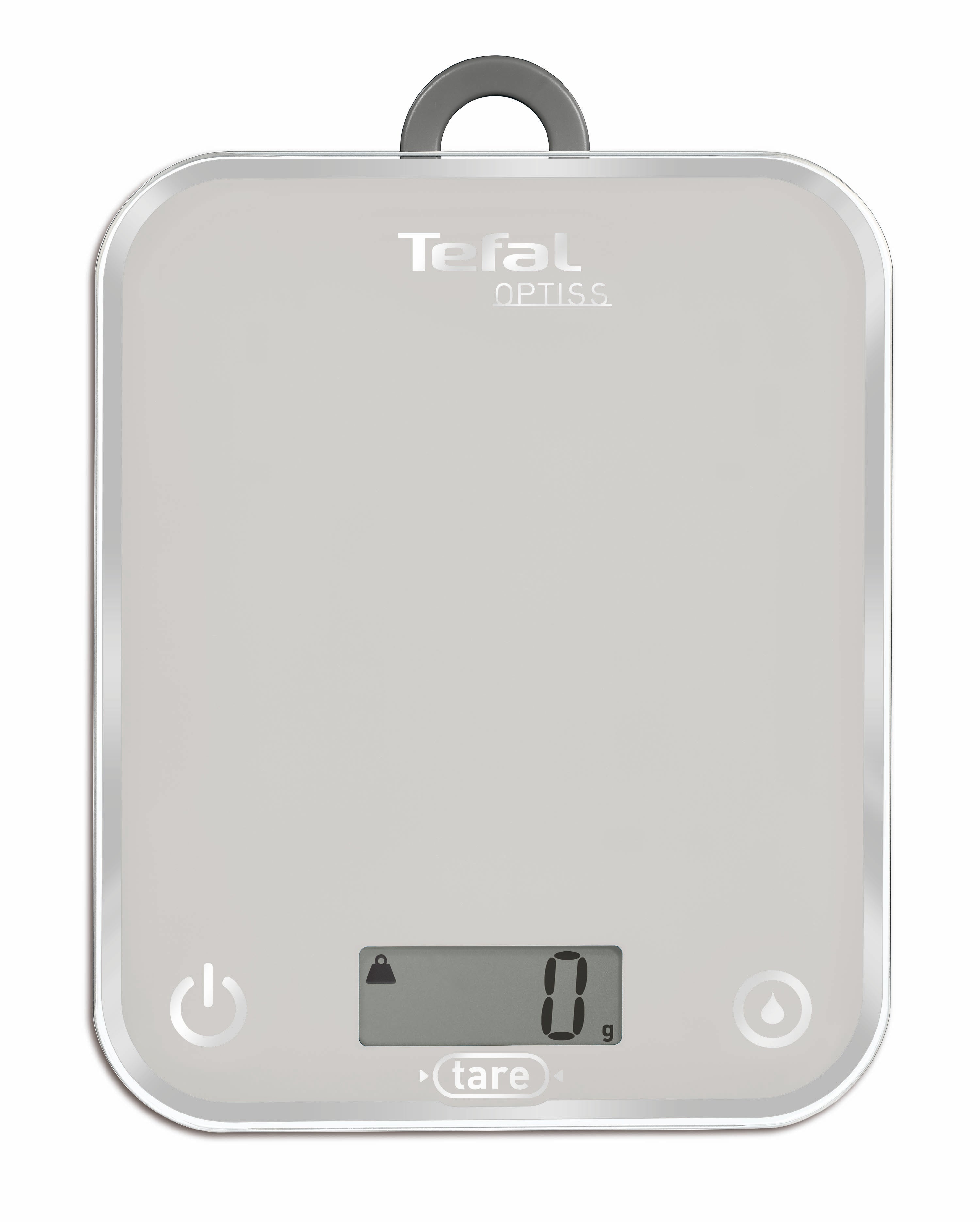 Tefal BC5004V1 Digital Kitchen Scale - Precise Electronic Food Scale for Baking, Cooking & Portion Control - Compact & Easy to Use for Home & Professional Chefs