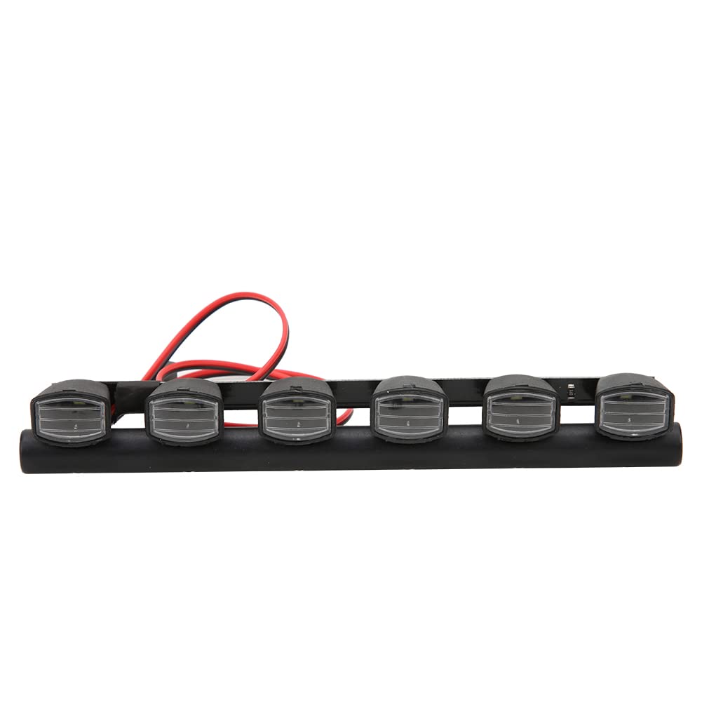 High-Quality RC LED Light Bar Roof Lamp - 6 Lights for Remote Control Cars | Durable, Easy to Install & Stunning Design | Perfect for Night Racing & Off-Road Adventures