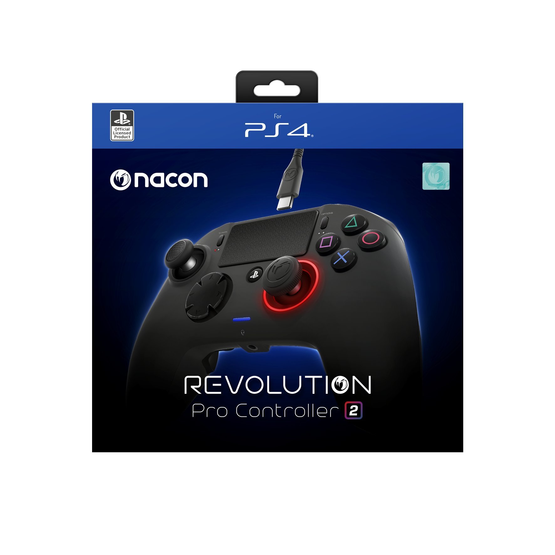 Nacon Revolution Pro Controller 2 for PS4 - Wireless Gaming Controller with Customizable Buttons & Triggers | Perfect for Competitive Gaming & Esports Tournaments