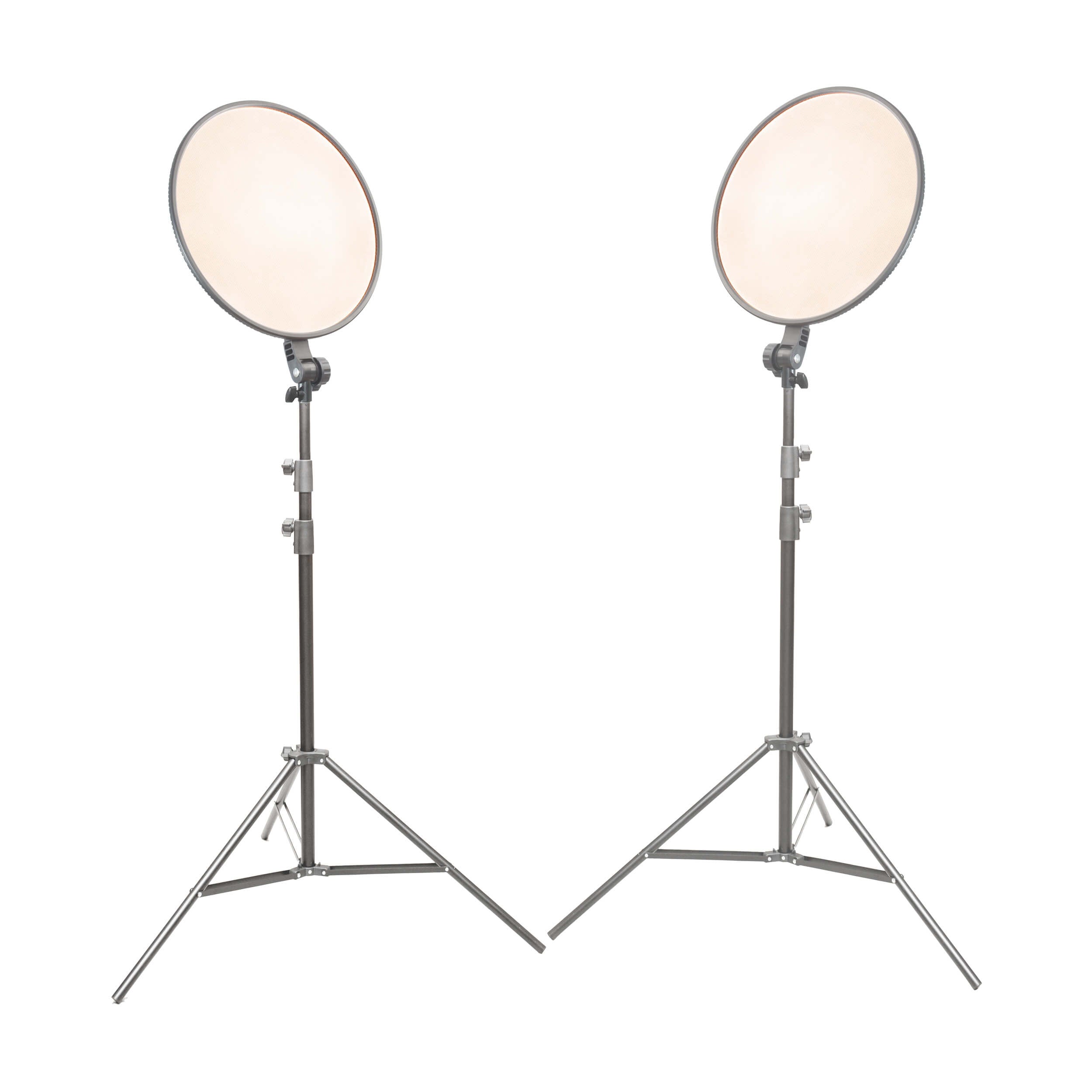 GLOWPAD 450D Slim Bi-Color LED Light Panel Kit - Dual Lighting for Photography, Videography & YouTube Studio Setup