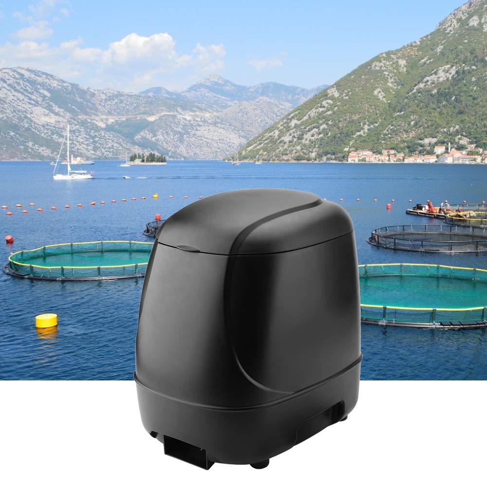 Automatic Fish Feeder for Outdoor Ponds & Aquariums - Large Capacity Smart Timer Fish Food Dispenser (Battery Not Included) | Perfect for Vacation Care & Daily Feeding