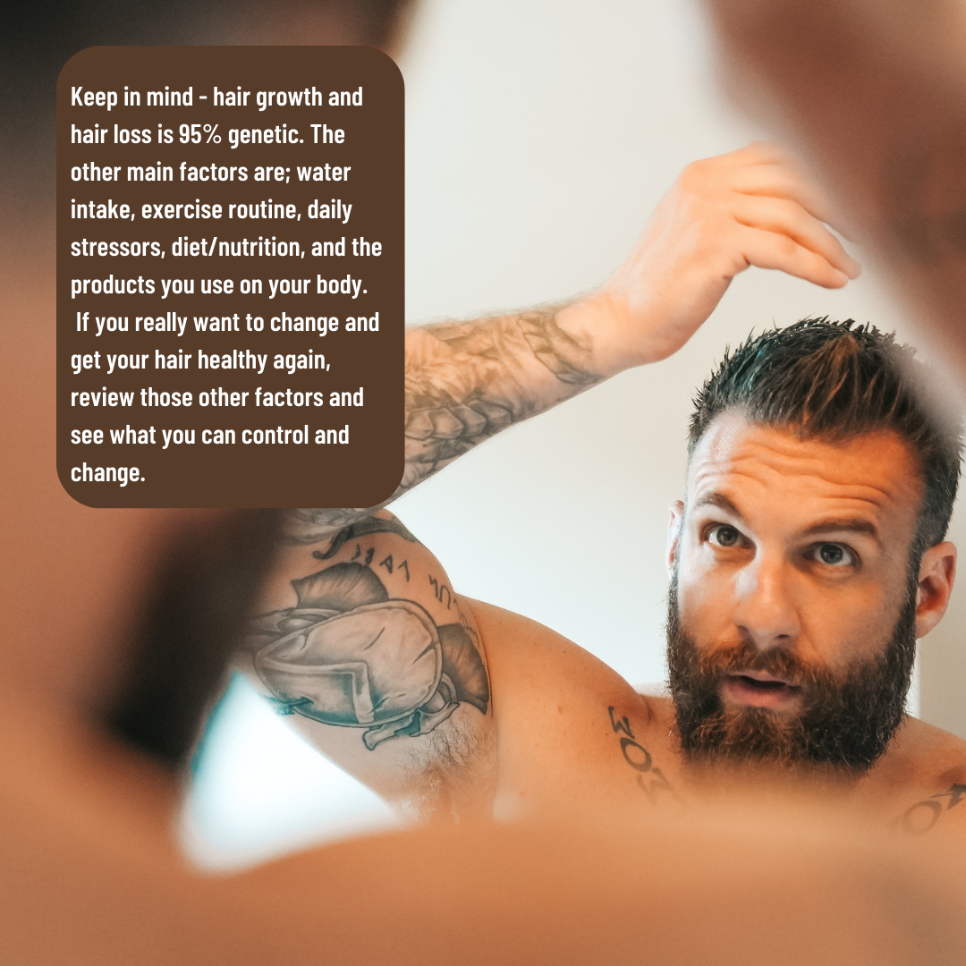 Best Thinning Hair Treatment Kit for Men & Women - Natural Hair Growth Serum & Shampoo Set for Thicker, Fuller Hair - Perfect for Daily Hair Care Routine & Scalp Health