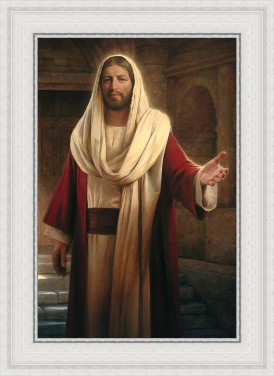 Come Follow Me by Howard Lyon - Inspirational Christian Art Print for Home, Church & Office Decor