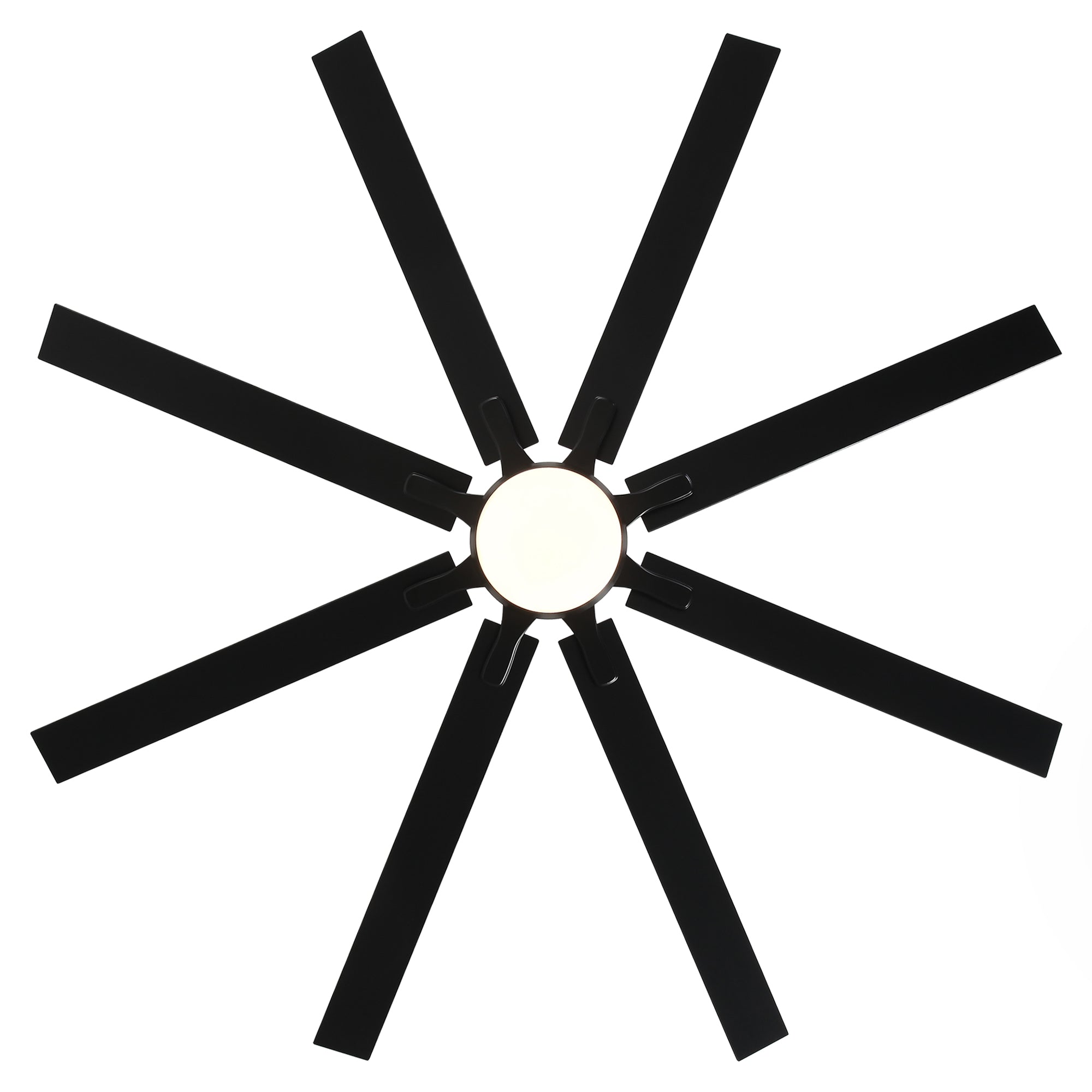 65 Inch Teresa Modern Double Sided Blades Ceiling Fan with Remote Control & LED Light - Perfect for Living Room, Bedroom and Outdoor Patio Cooling