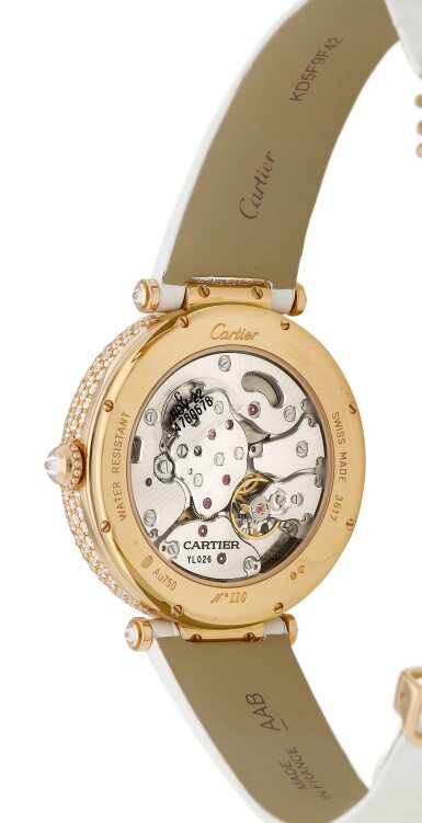 Cartier Panthere 18K Rose Gold Diamond Ladies Watch - Luxury Women's Jewelry for Elegant Occasions & Gifts