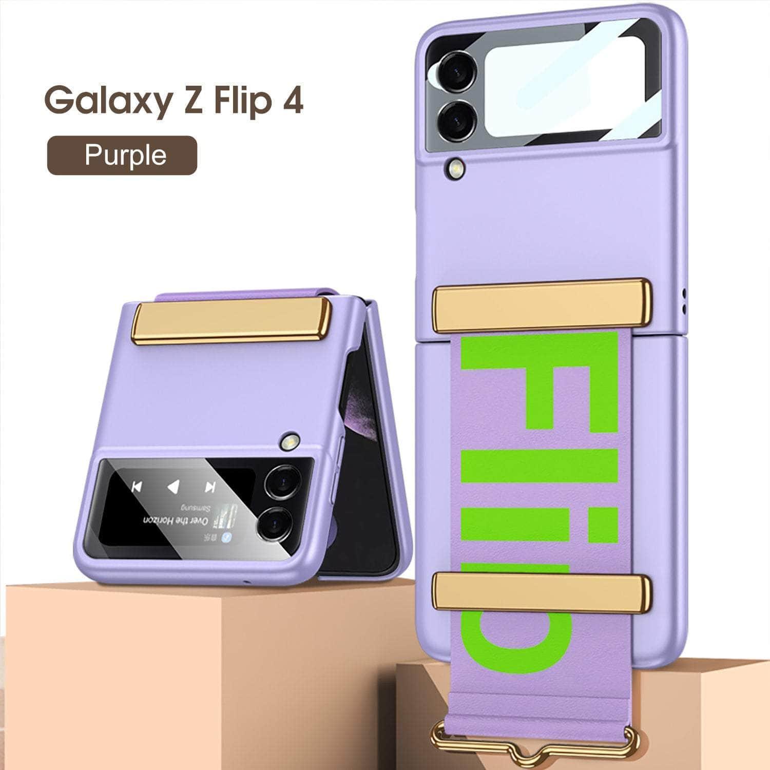 Samsung Galaxy Z Flip 3 Ultra Thin Phone Strap Holder - Compatible Protective Case Accessory for Everyday Carry, Gym & Travel Use