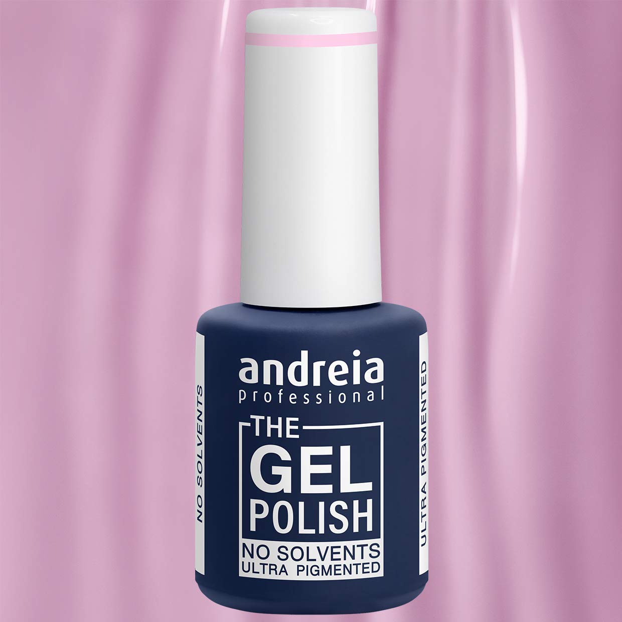 Andreia Professional Gel Polish - Solvent & Odor Free Nail Polish - G43 Pink Sunset (10.5ml) for Salon & Home Manicures