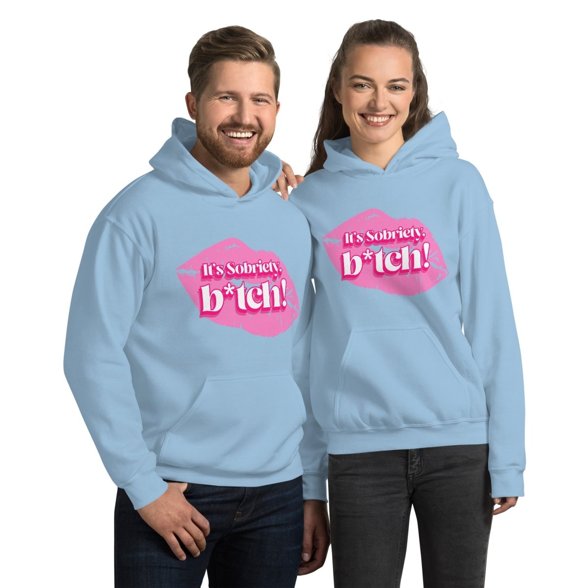 Unisex Sobriety Statement Hoodie - Proclaim Your Power & Strength in Recovery - Perfect for AA Meetings, Sober Living & Everyday Wear