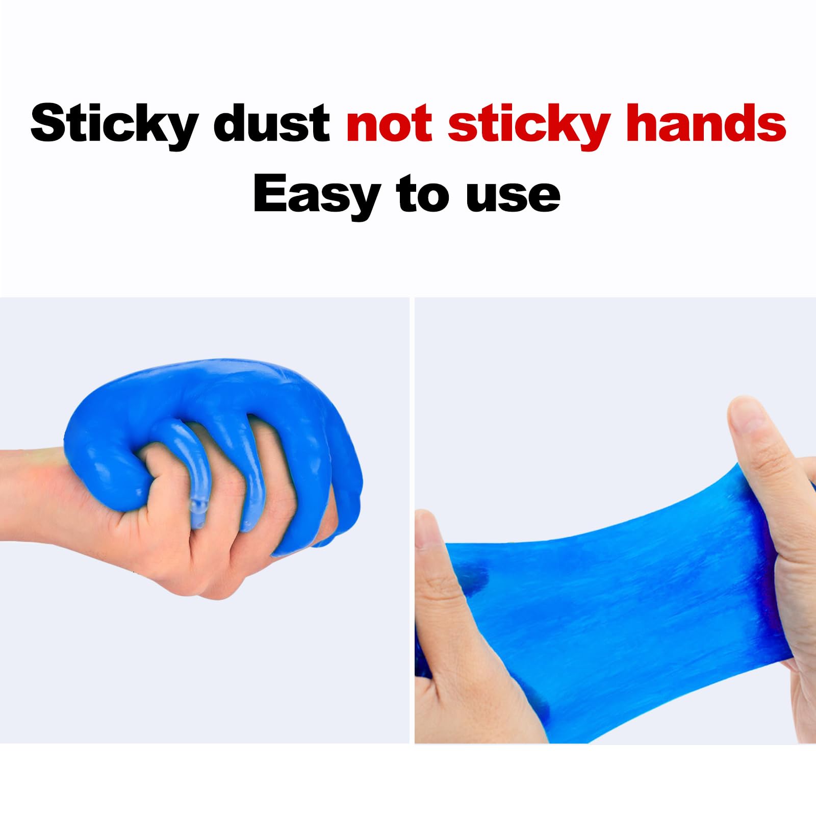 Premium Car Cleaning Gel - Auto Detailing Slime for Dust Removal | Reusable Putty for Keyboards, Laptops, PC & Cameras | Perfect for Car Interiors, Electronics & Hard-to-Reach Areas