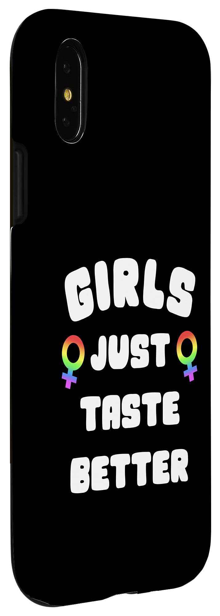 iPhone X/XS Case - Rainbow Gay Pride Lesbian Design for Women - Perfect for LGBTQ+ Events, Parties & Daily Use