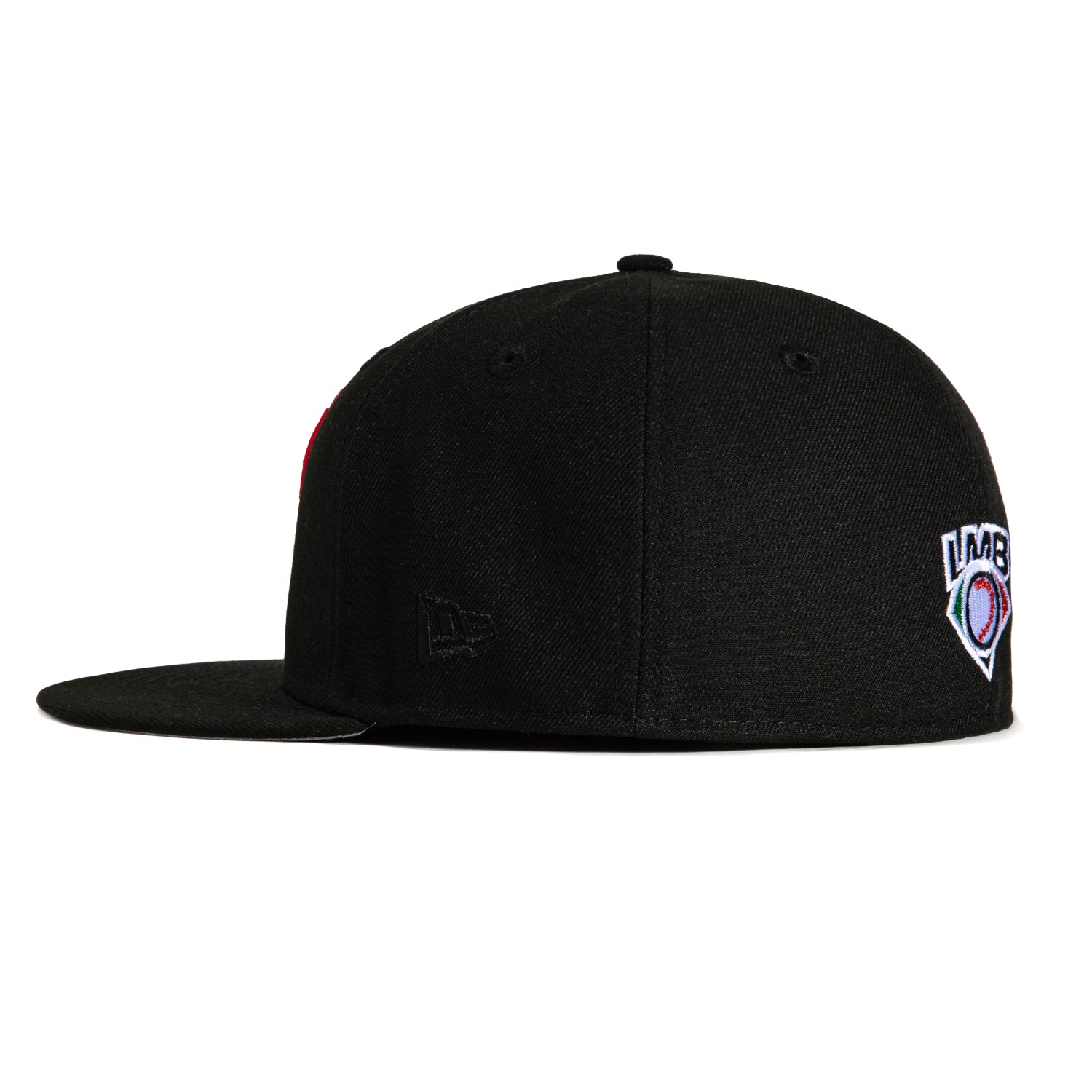 New Era 59Fifty Diablos Rojos de Mexico Baseball Cap with Club Patch - Black & Red Adjustable Snapback Hat for Fans, Streetwear & Sports Events