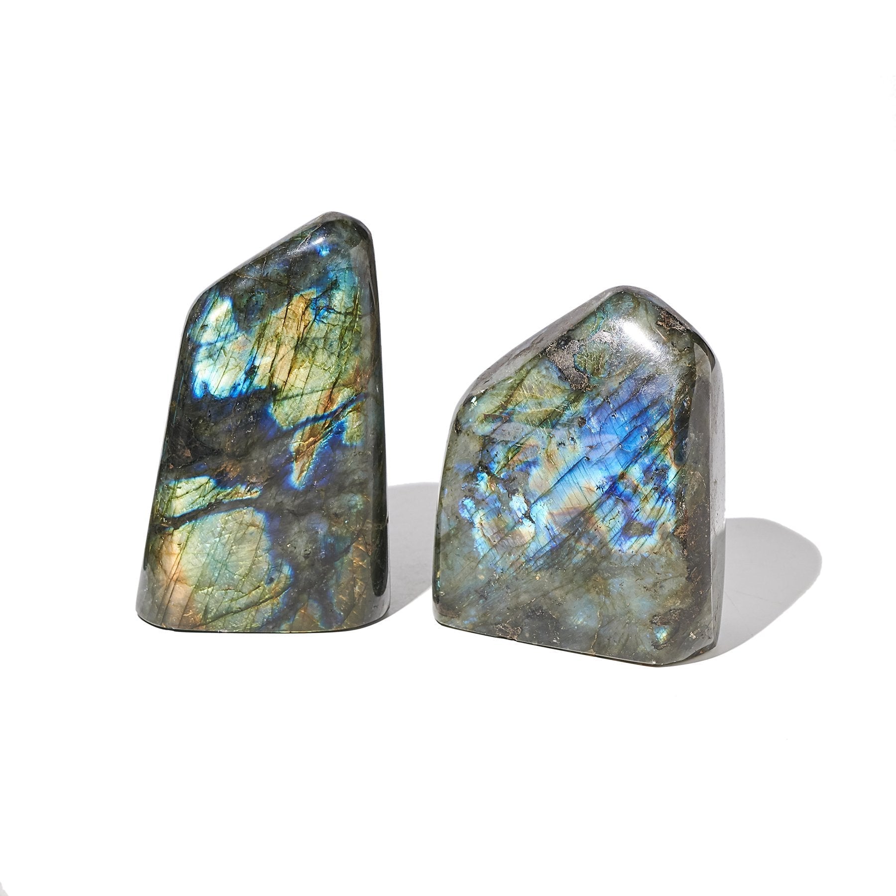 Natural Labradorite Free Form Polished Stone - Healing Crystal for Meditation, Home Decor & Jewelry Making | Spiritual Energy & Chakra Balancing