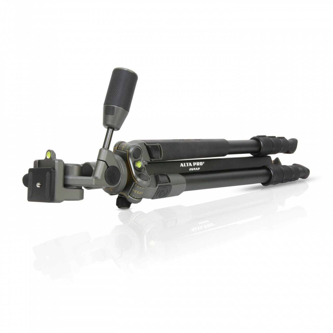 Alta Pro 2 264AO Professional Aluminum Tripod with 2-Way Pan Head for DSLR Cameras - Perfect for Photography, Videography & Travel Shooting
