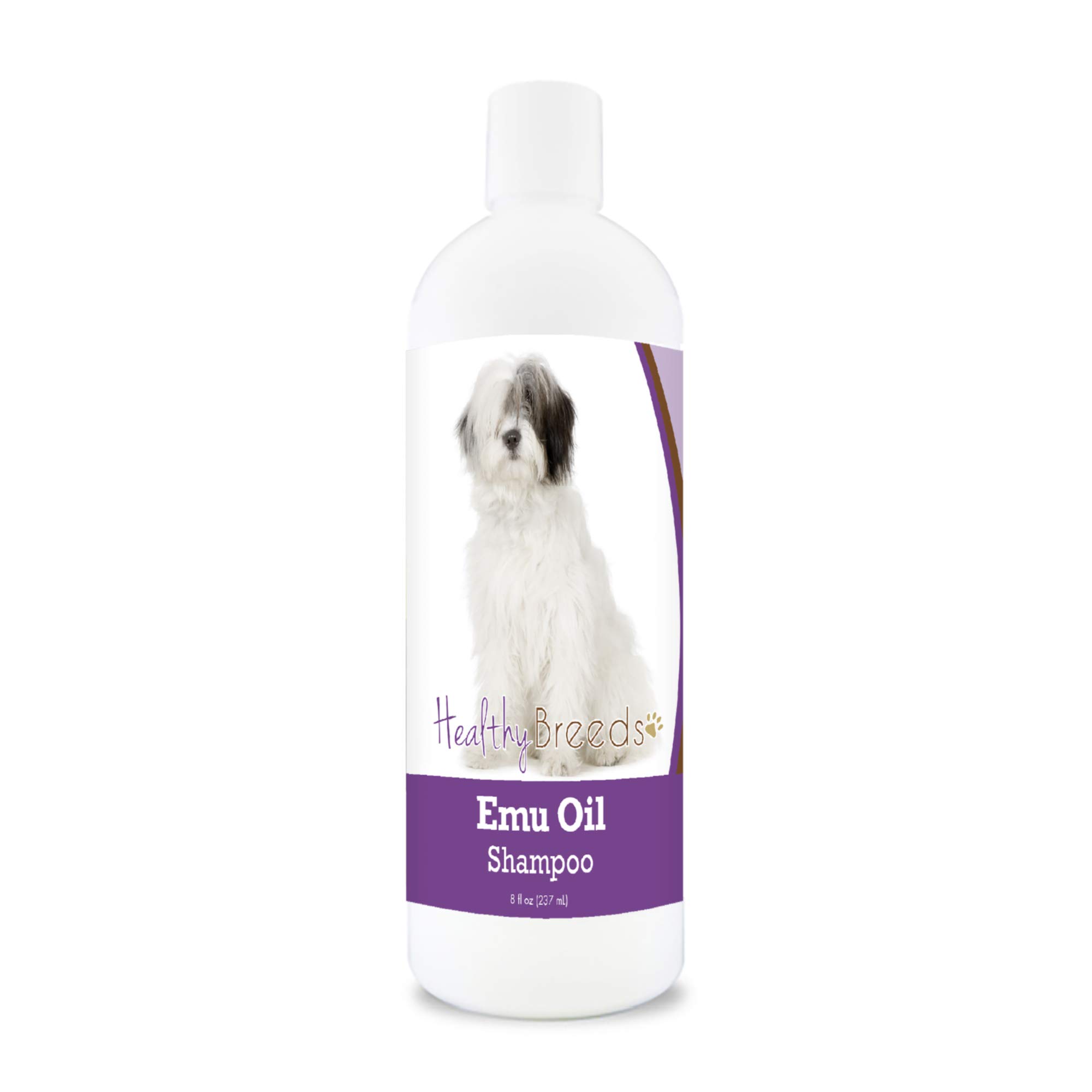Healthy Breeds Old English Sheepdog Emu Oil Shampoo 8 oz - Gentle & Moisturizing Dog Shampoo for Sensitive Skin - Perfect for Bathing, Grooming & Soothing Dry, Itchy Skin