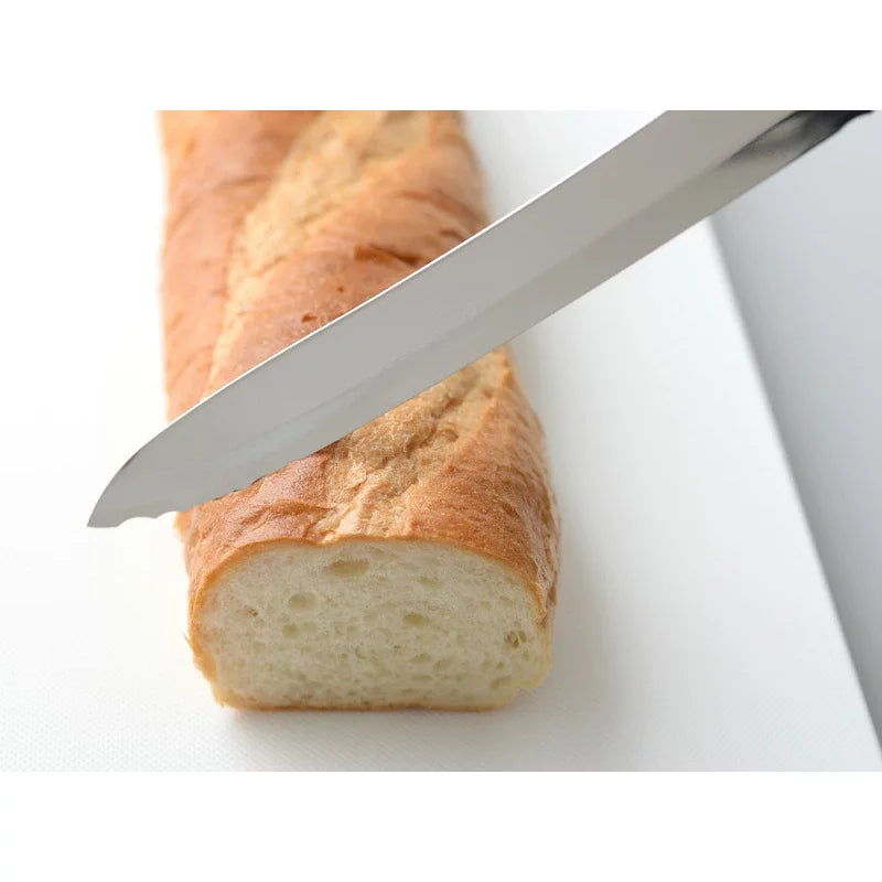 Premium Arnest Bread Slicer with Wooden Handle - 235mm Molybdenum Steel Bread Knife for Perfect Slicing - Ideal for Homemade Bread, Baguettes, and Artisan Loaves