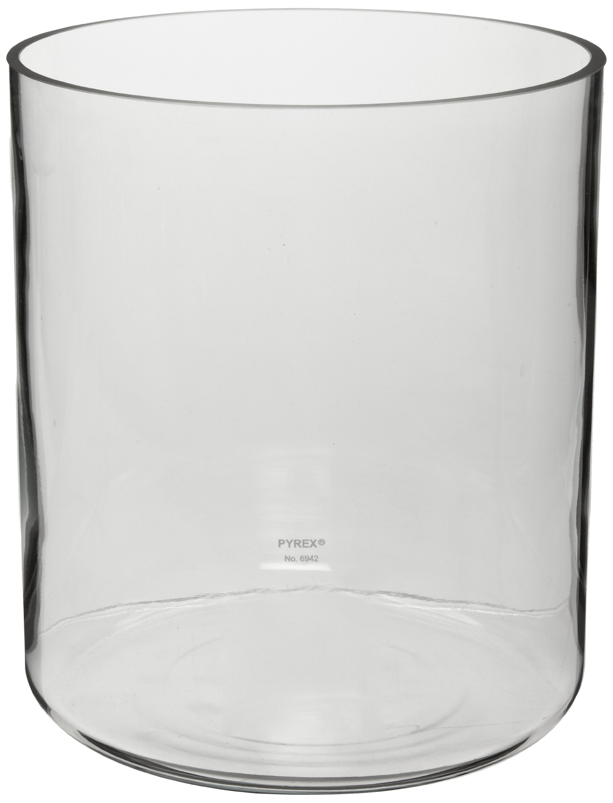 Corning Pyrex 6942-7L 7.5 Liter Borosilicate Glass Cylindrical Jar - Reusable, Heat-Resistant Lab & Kitchen Storage Container for Food, Spices, Fermentation & Scientific Experiments